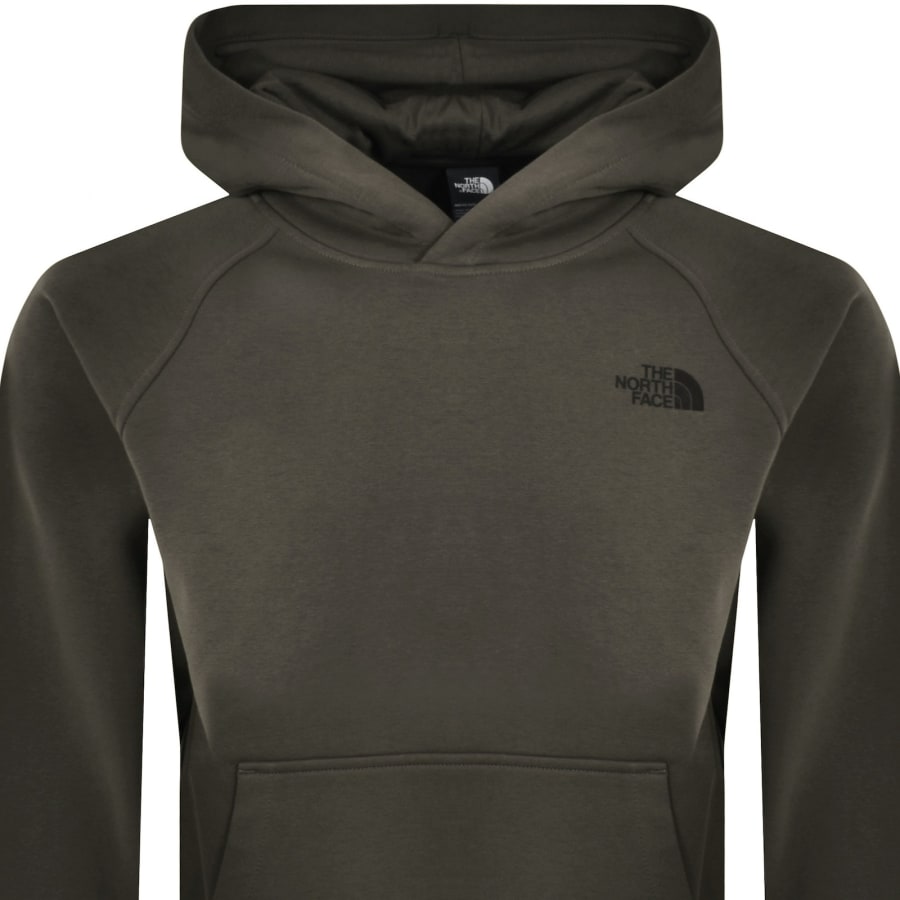 The North Face Raglan Box Hoodie Brown